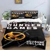 The Hunger Games Fashion Anime 3d Digital Printing Bedding Set Duvet Cover Comforter Bed Youth Kids Girl Boys Gift Home Textiles