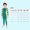Kid Wetsuit One Piece Swimsuit Sun Protective Quick Drying Anti Wear Anti Scratch Properties