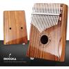 MOOZICA Kalimba, 17-Key, C Key, Connectable To Amplifiers, Beginner-Friendly, Made of Acacia Core Wood, Thumb Piano, Tuning Hammer, Japanese Instructi