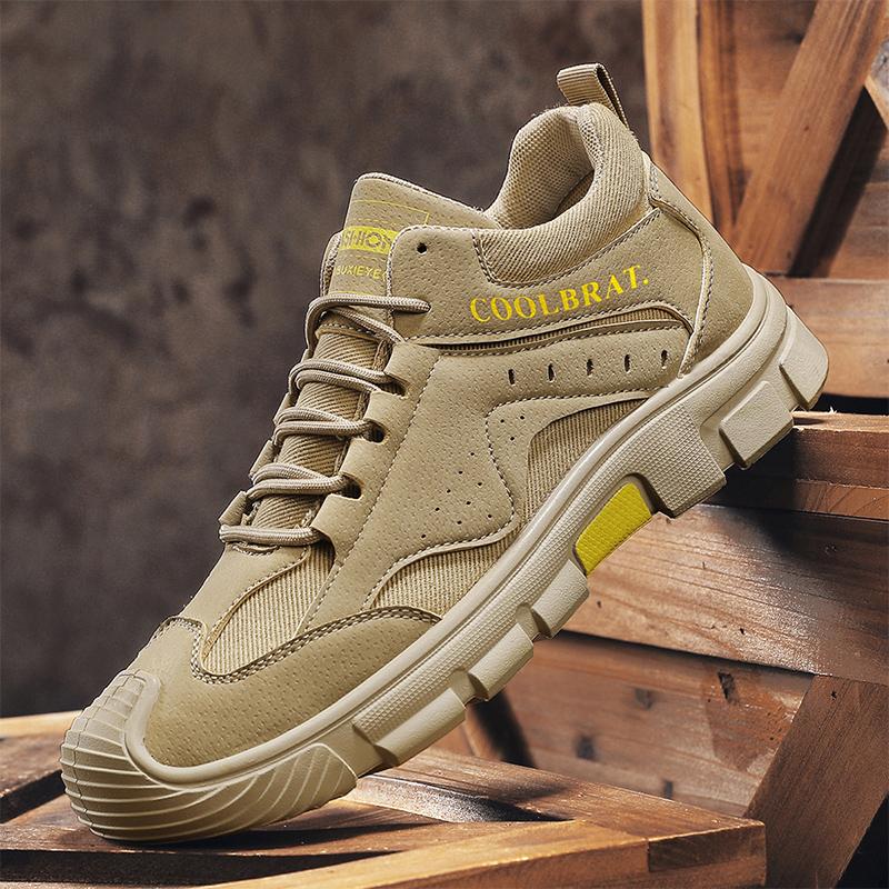 Men's Minimalist Suede Sports Shoe Casual and Lightweight Walking Shoes 2025 Anti Slip Sole City Life Shoes Travel Boots Shoes