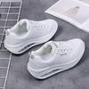 Women Sneakers Air Cushion Sports Shoes Pu Leather Blue Shoes White  Outdoor Walking Jogging Shoes Female Trainers