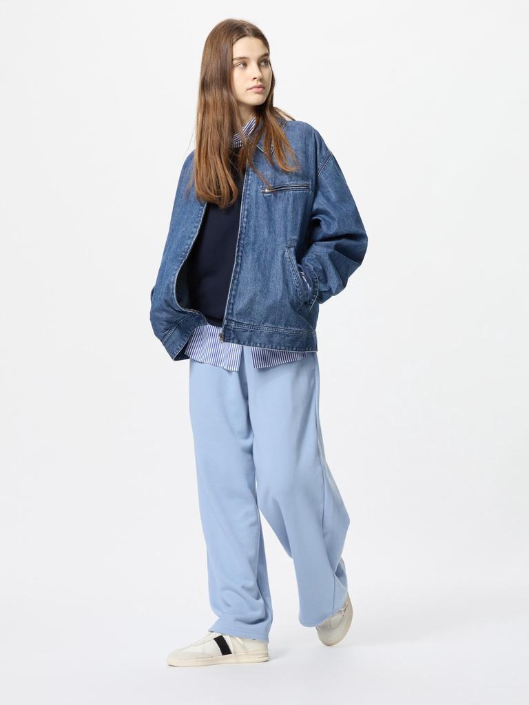 Uniqlo Φούτερ Ιαπωνίας Φαρδιά Παντελόνια