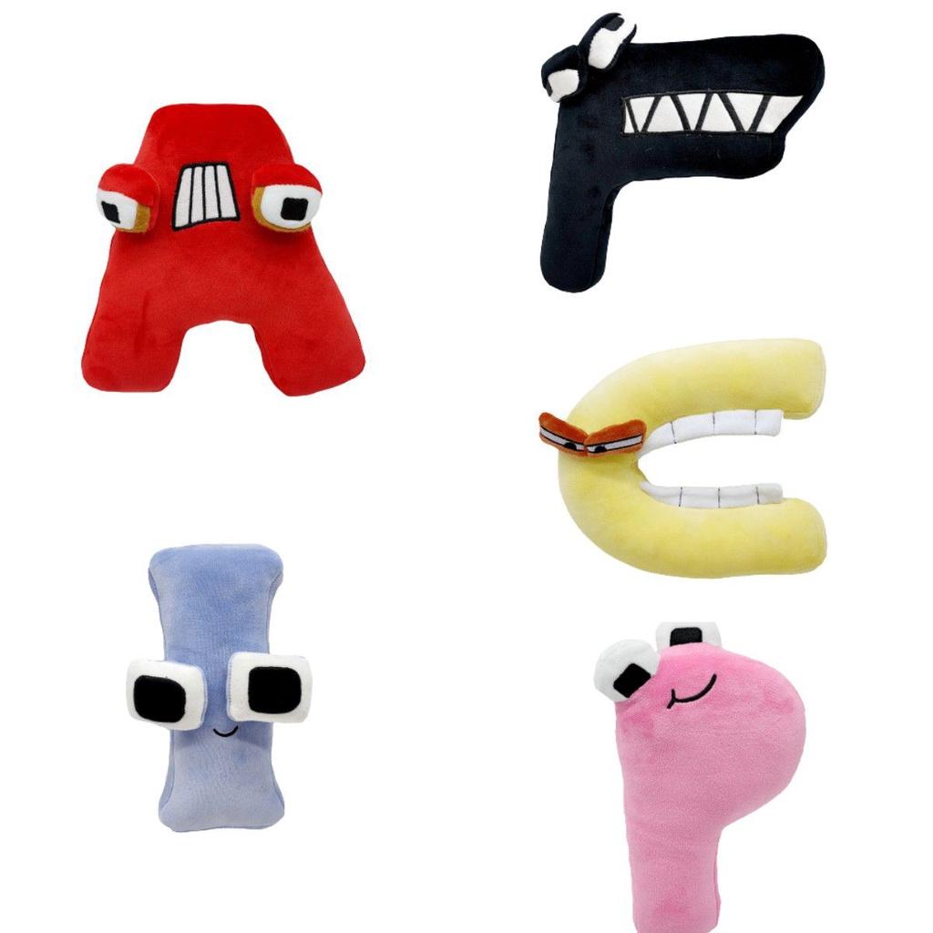 Alphabet Lore Soft Plush Letter Doll Educational Toy Home Decor Xmas Gift