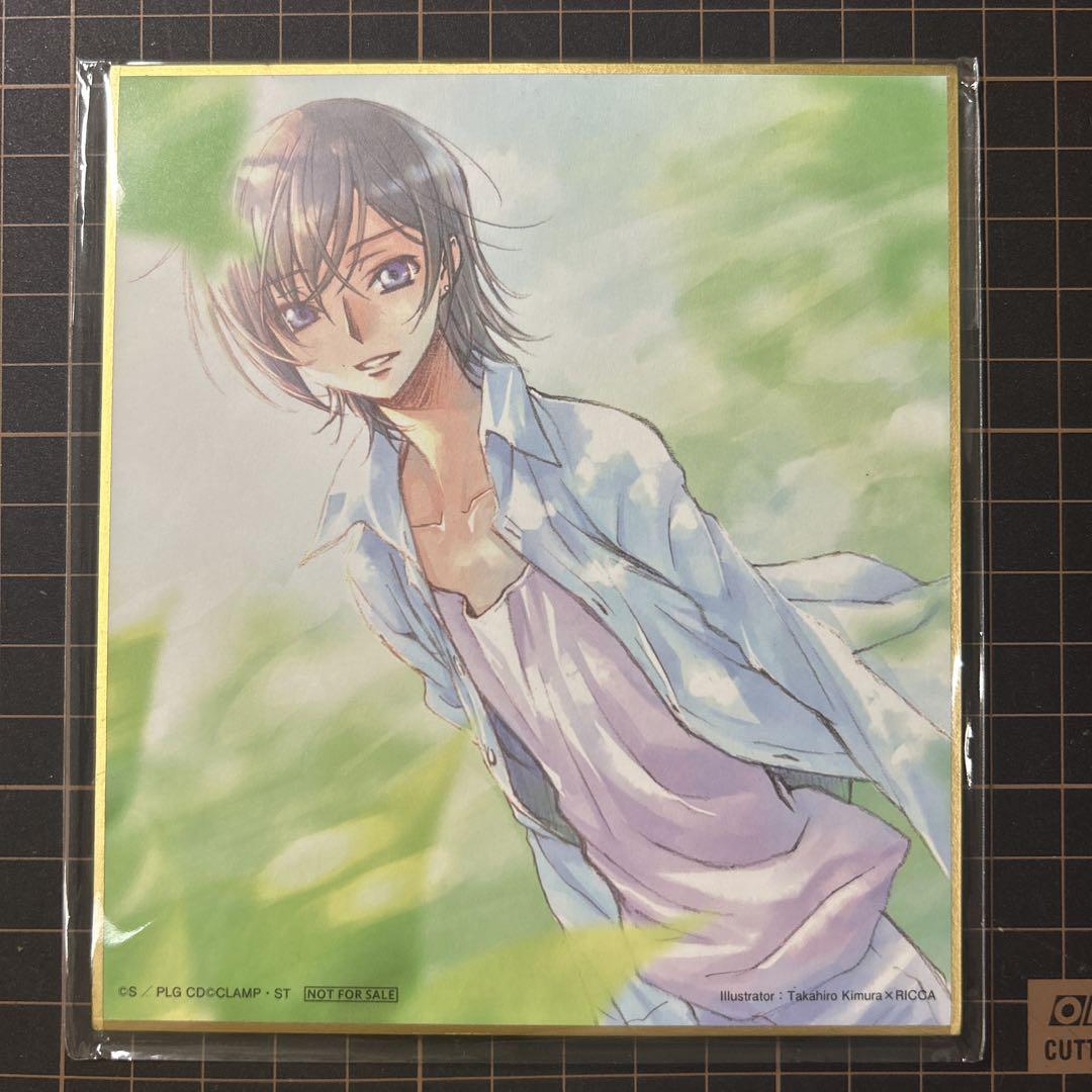 

[Б/У] Code Geass Лелуш цветная бумага бонус для посетителей фильма