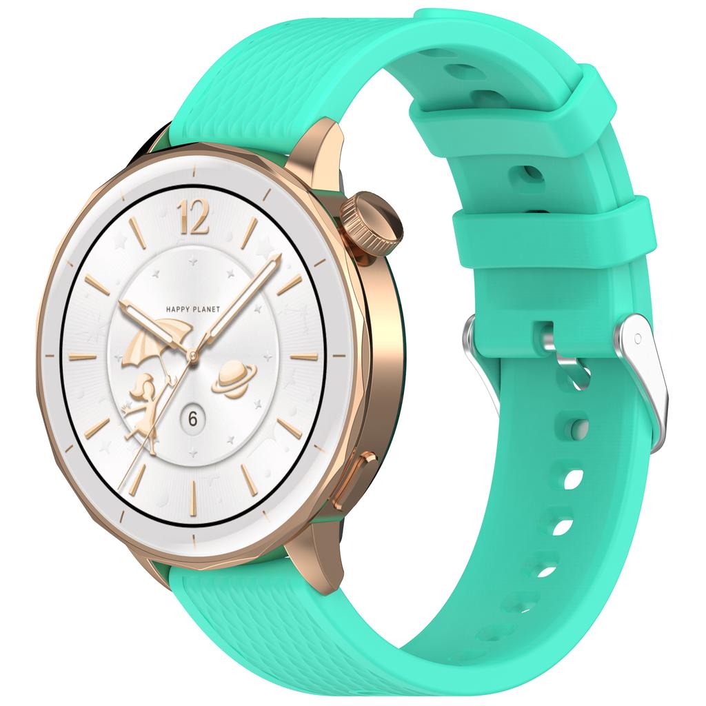 Klassisches 18mm Silikonarmband Anzug für OPPO Watch X3 Mini X2 mini Hautfreundliches Silikonarmband mit Diamantmuster