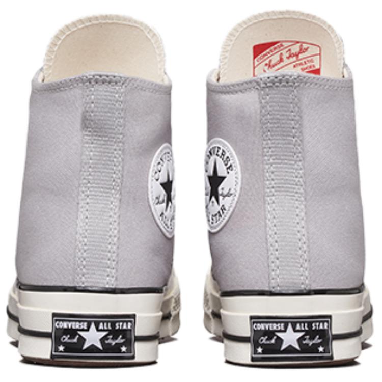 Converse Chuck 70 Fashion Versatile High-Top Canvas Shoes Unisex Gray