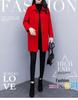 Women's Mid-Length Woolen Coat - 2025 Korean Style, Loose Fit, Plus Size, Slimming, Age-Reducing for Autumn/Winter