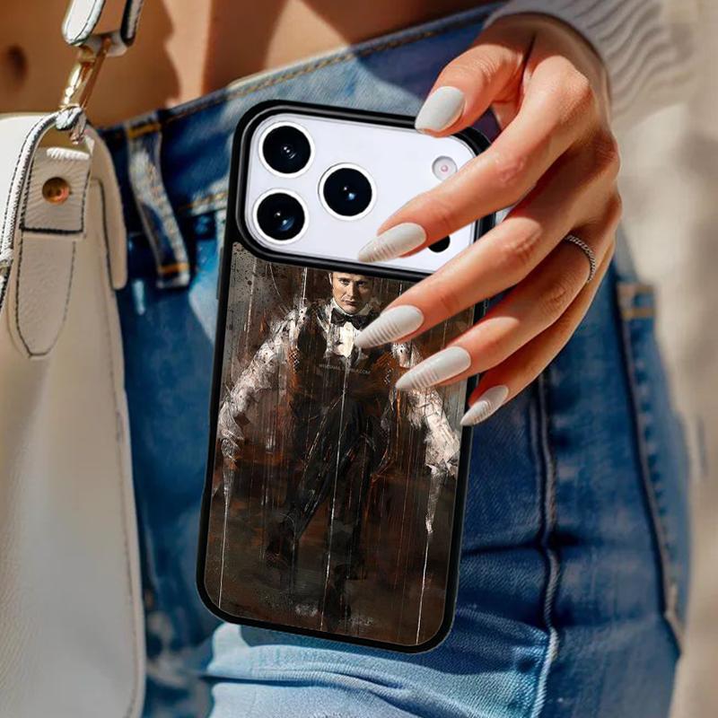 Hannibal Eat The Rude Phone Case For iPhone 17 Air 14 15 13 12 Max Cover For Apple 14 15 16 16e 11 Pro Max Plus