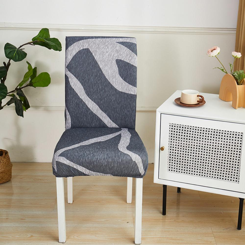 Stretchable Dustproof Chair Cover Fits Hotel Dining Chairs Office Chairs with Tight Fit Elastic Design for Home