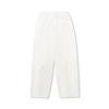 Li Ning Retro Sports Series Knitted Long Pants Women Bottoms Off-White AYKW310-5