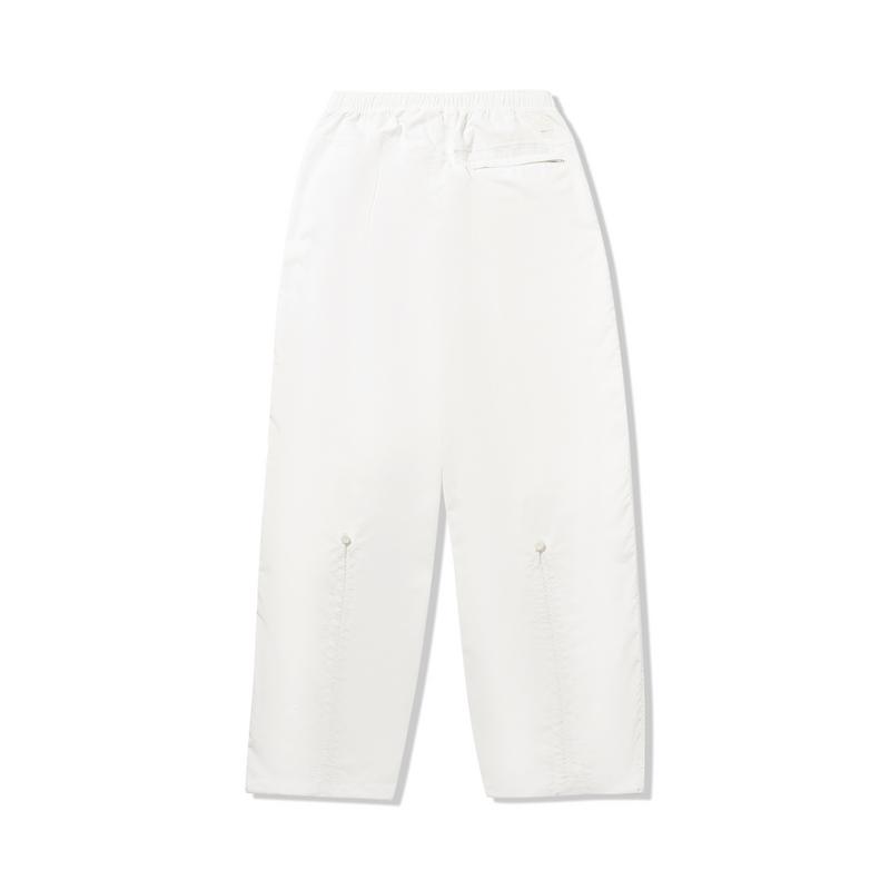 Li Ning Retro Sports Series Knitted Long Pants Women Bottoms Off-White AYKW310-5
