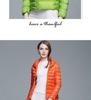Giacca Piumino Donna Taglie Forti Stile Coreano Leggera Vestibilità Aderente Collo Alto Corta Cappotto Autunno Inverno