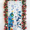 Christmas Decorations Holiday Party Decoration Window Stickers Pvc Static Stickers Window Decorations