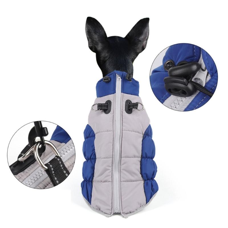 Dogs Warm Coat for Outdoor Activity Puppy Clothes Cats Windproof Jumpsuit Fashion Dog Clothes Chihuahuas Teddydog Outfit