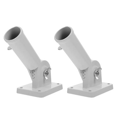 Angle Flagpole Base Cast Iron Aluminum Bracket Windsock Pole Bracket Wall Mounting Flag Pole Holder