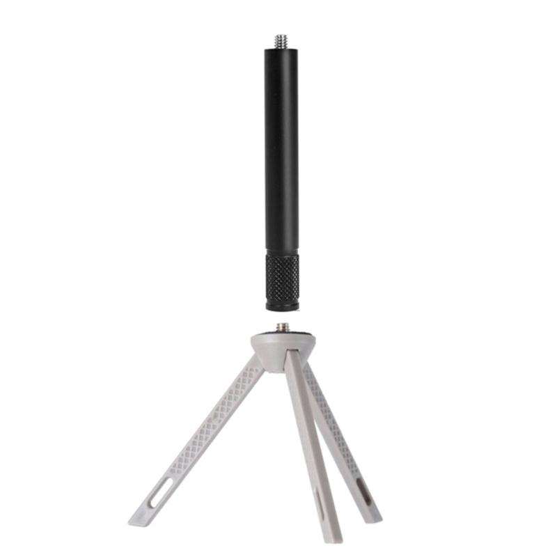 Metal Extension Rod 1/4Inch Threaded Lightweight for Tripod and Monopod Applications