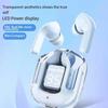 Air31 Bluetooth 5.3 TWS In-Ear Headphones with Transparent Case and Digital Display