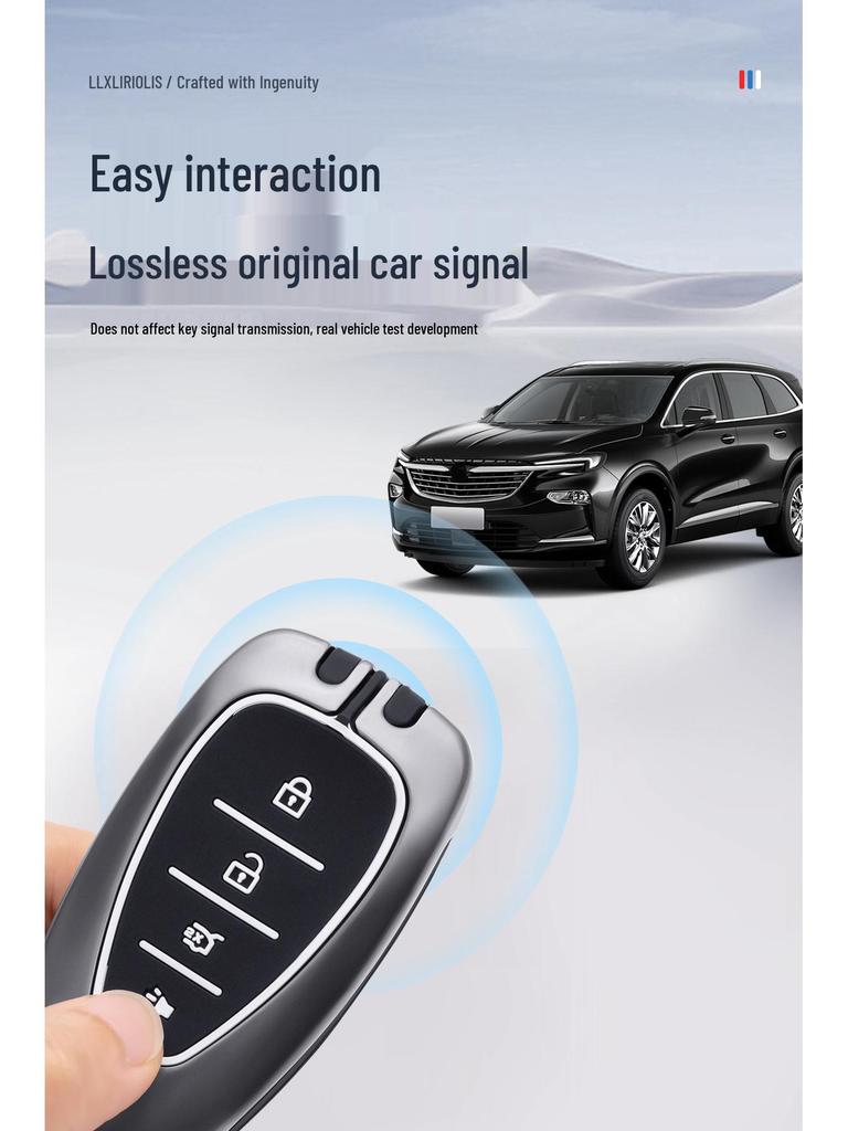 Chevrolet Key Cover for Malibu XL, Cavalier, Cruze, K5, Tracker, Trax - Unisex