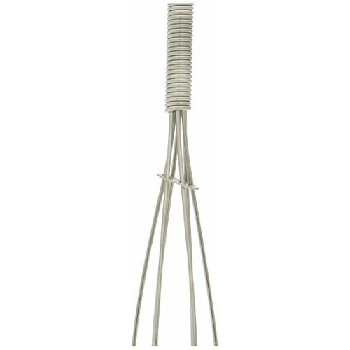 Delish Kitchen Pearl Metal Silver Whisk, 12.5cm, Mini Whisk, Small, CC-1291