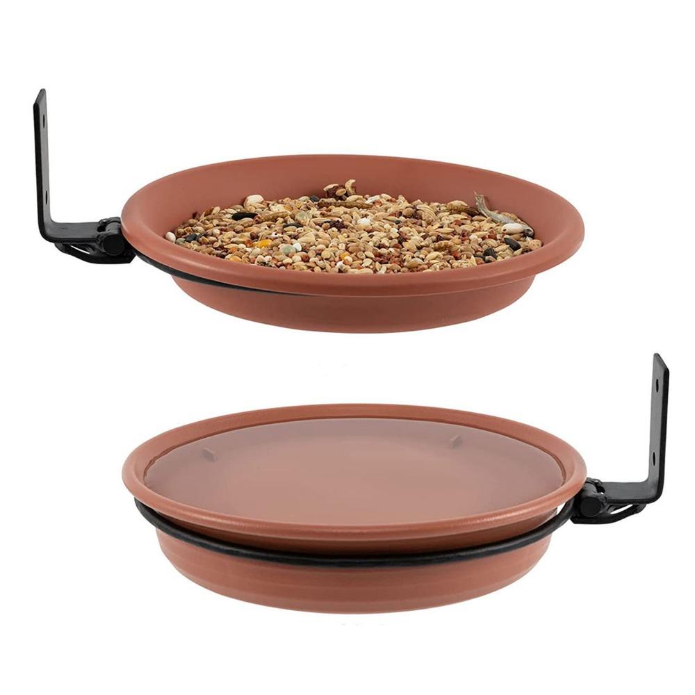 Hanging Creative Outdoor Removable Bird Food Trays Bird Feeder Pet Water Feeder Bird Bath Bowl