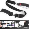 Dual Ski Board Shoulder Strap with Tie-Down for Outdoor Equipment Access