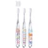 Skater Toothbrushes for Preschoolers, Ages 3-5, Soft Clear, 3-Piece Set, Gabby Dollhouse Design (TBCR5T-A)