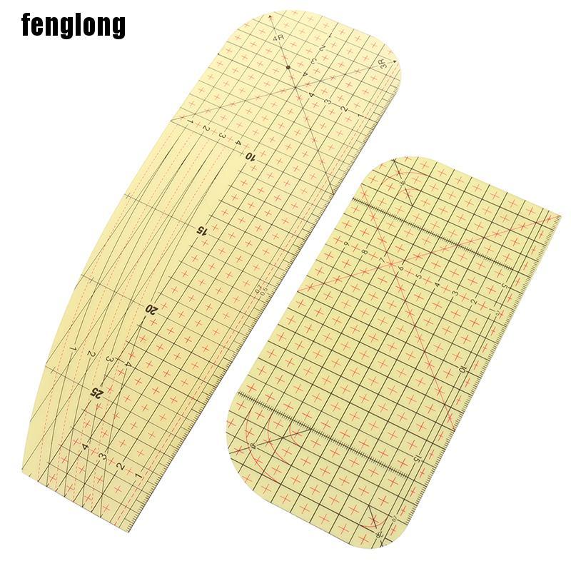 20 / 30 cm Riglă de presare la cald Diy Patchwork Instrument de măsurare a procesului de cusut