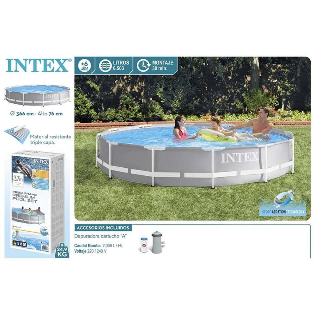 Removable pool Intex 26712 Treatment plant for swimming pool (Refurbished A)
