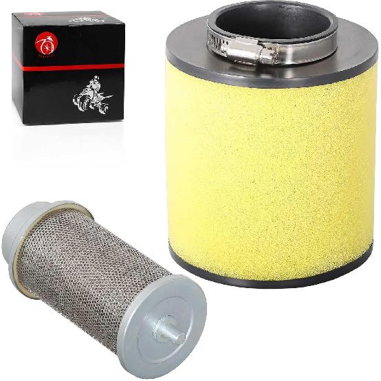 Air Filter & Guide CLEANER BODY For Honda TRX250EX TRX250X Recon 250 TRX250TE TRX250TM 2001- 17211-HN6-000 17254-HM8-000