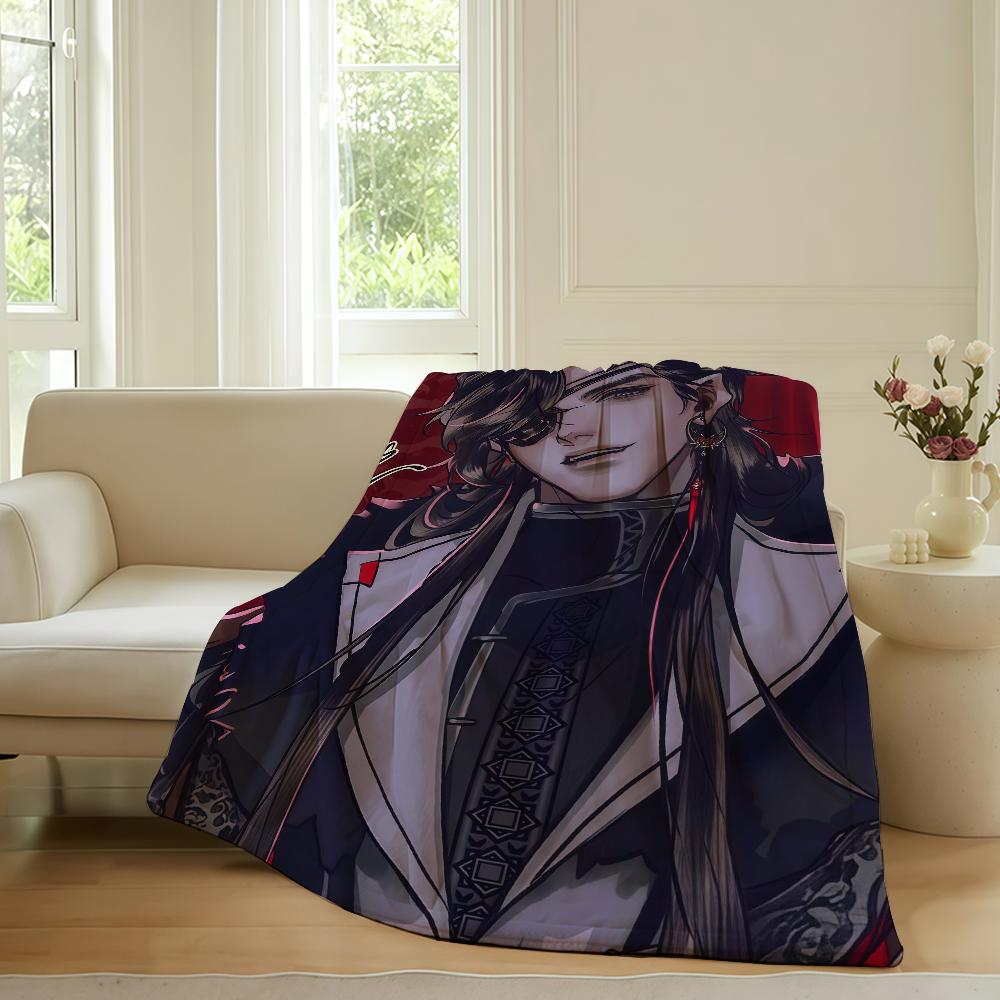 

Anime Heaven Official s Blessing Blanket For Sofa Office Bed Plane Travel Sleep Read Relax Camping Soft And Warm 75x90cm