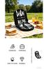 Camping Stainless Steel Set of 10 , Includes Plate, Steak Knife, Fork and Spoon