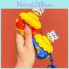 Dance Whimsical Lion Drum Silicone Keychain Playful Cute Accessory For Everyday Use
