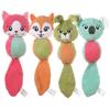 Dog Plush Squeak Toys Stuffed Animals Soft Chew Toys for Small and Medium Dogs
