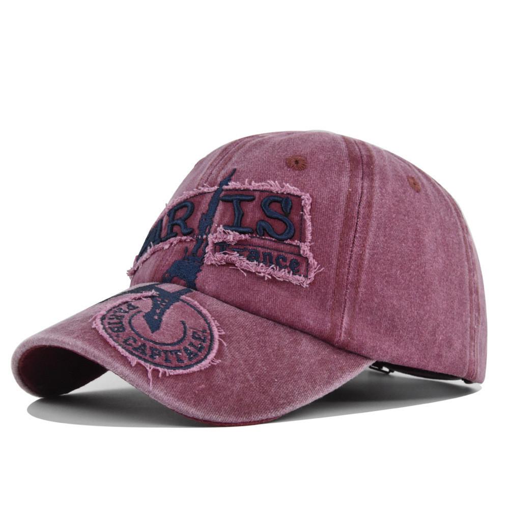 Tongue Hat Duck Letter Embroidered Baseball Hat Retro Make Old Sun Hat Fashion