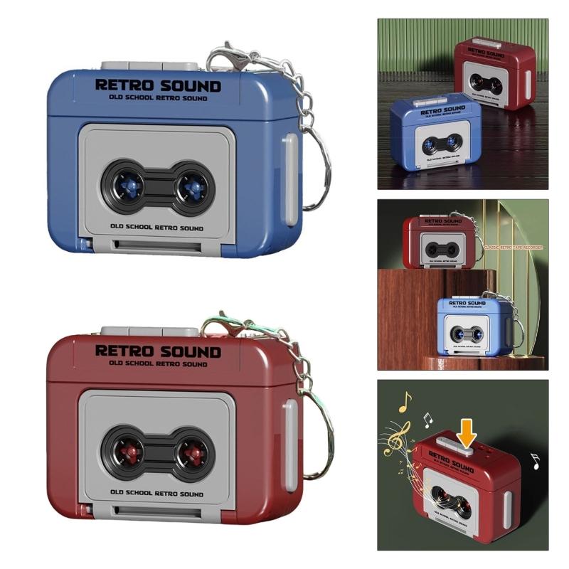 Nostalgic Small Recorder Accessory Vintage Small Recorder Pendant ABS Texture Suitable for Home Decors Any Room Setting