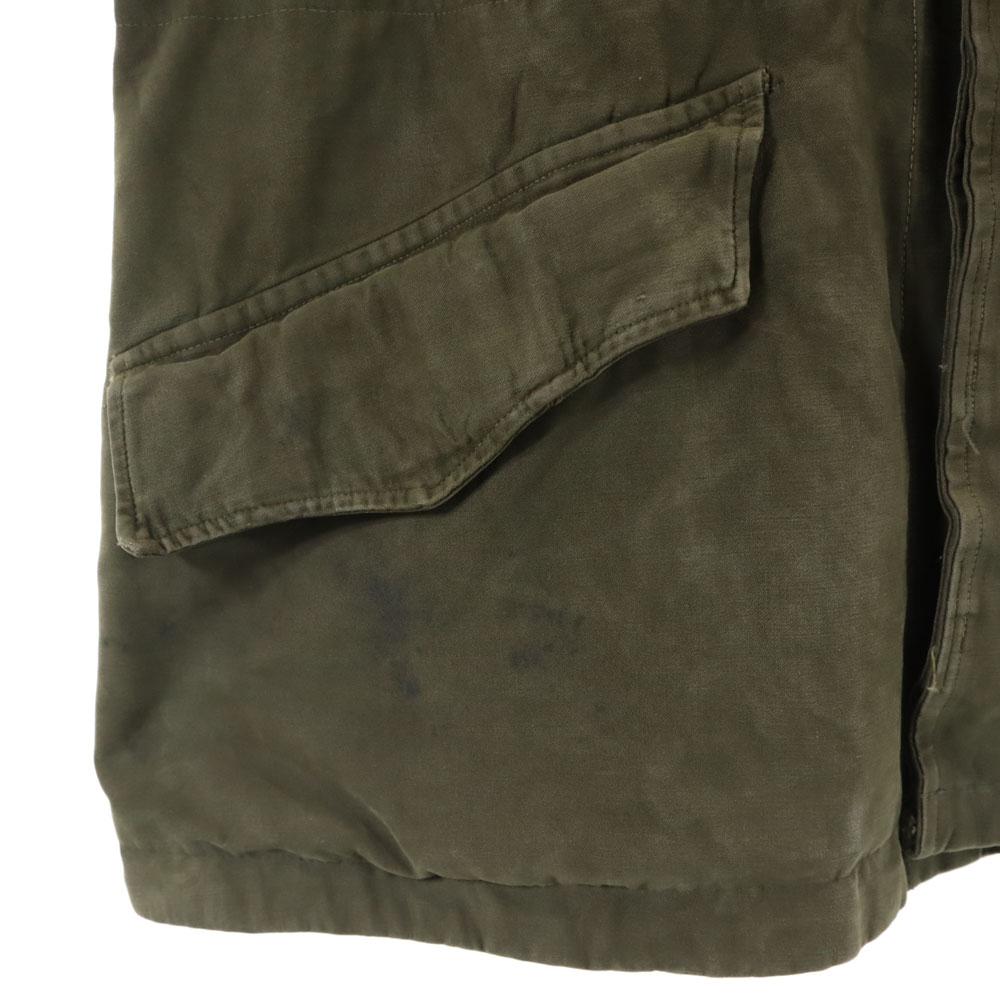 DUTCH ARMY 60s Vintage Field Jacket 88x92 Khaki Military Men's Used