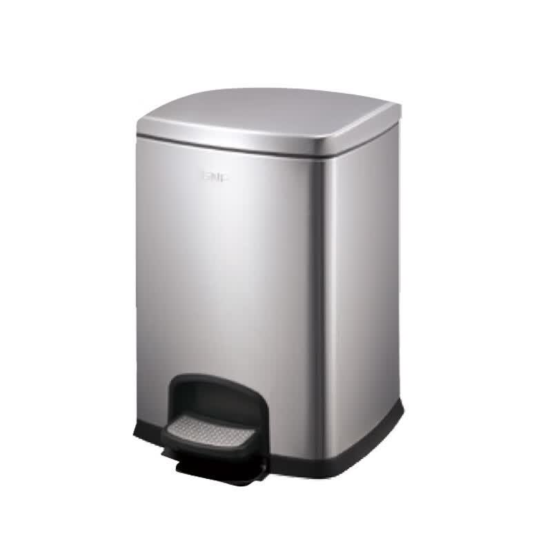 Nanfang SJ-F01 Square Stainless Steel Foot Pedal Trash Can