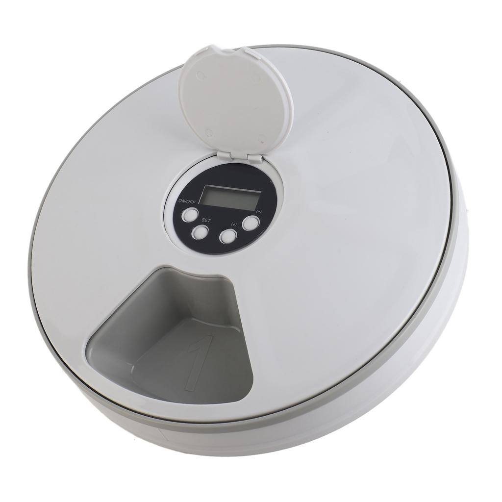 Automatisk hundeautomat med tidsstyrt smart porsjonskontroll, hunde-dispenser med stemmepåminnelse for små hunder