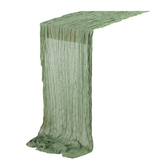 Tischläufer, rustikale Tischdecke, weich, waschbar, lichtecht, handgefärbte Tischdecke, Hochzeitsfeier-Dekoration