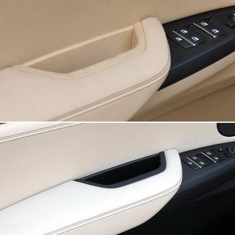 Front Left Interior Inner Door Handle Pull Trim for BMW X3 F25 X4 F26 11-17 Car Door Armrest Handle for F25 F26 Interior