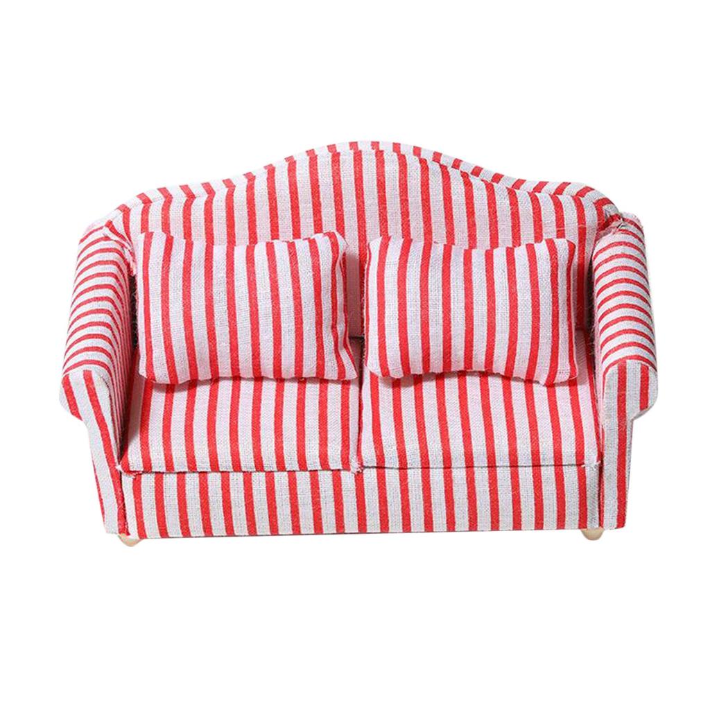 1/12 Dolls House Miniatures Modern Seat Armchair Sofa Settee