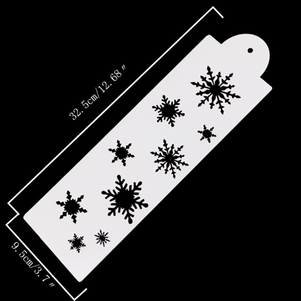 Cake Decorating Tool Damask Lace Border Cake Side Cupcake Stencil Sugarcraft Decoration Mould Baking Tool Kitchen Accessories
