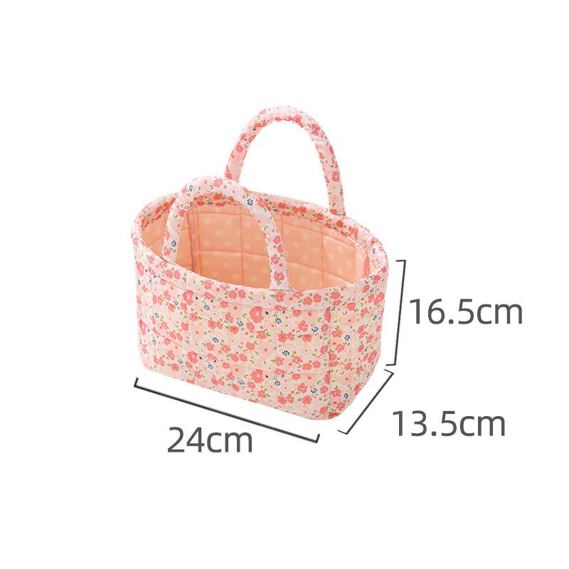 

Rural Flower Dirty Clothes Basket, High-value, Fashionable, Large Capacity Foldable Garbage Storage Baske