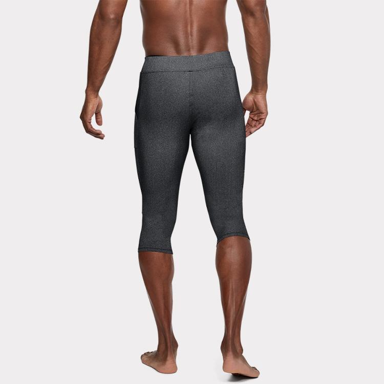 Under Armour Perpetual Training Moisture-Wicking Compression Pants Men Pants Gray 1306382-001