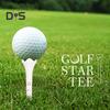 50Pcs Plastic Golf Tees High Durability Vibrant Color Easy To Use Compact Design Portable Golf Tees Accessories