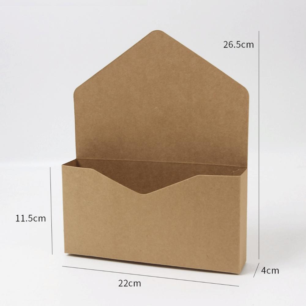 5pcs Elegant Handmade Flower Package Box DIY Gift Wrapping Flower Envelope Box Floral Arrangement Box Wedding