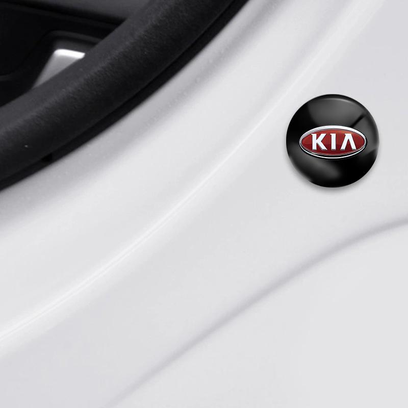 AABIZ1 Car Door Shock Absorber Self Adhesive Collision Avoidance Soundproof Seal Sticker For KIA Soul Ceed Sportage Rio Optima Cerato