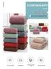 Temu Coral Fleece Bath Towel Set - Wheat Ear Style, Large Towels