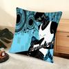 Frutiger Aero Art Cushion Cover Soft Short Plush Pillow Cover Smooth Cozy Texture Aesthetic Cushion Case Home Decor