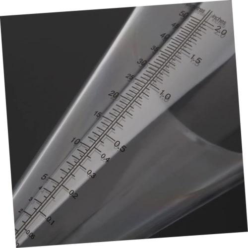 IWOWHERO Rain Gauge Cup, Rainfall Measuring Tube, Garden Measuring Gauge, Rain Gauge Cup, Lawn Rain Gauge, Garden Rain Gauge, Rainfall Measuring Tool,